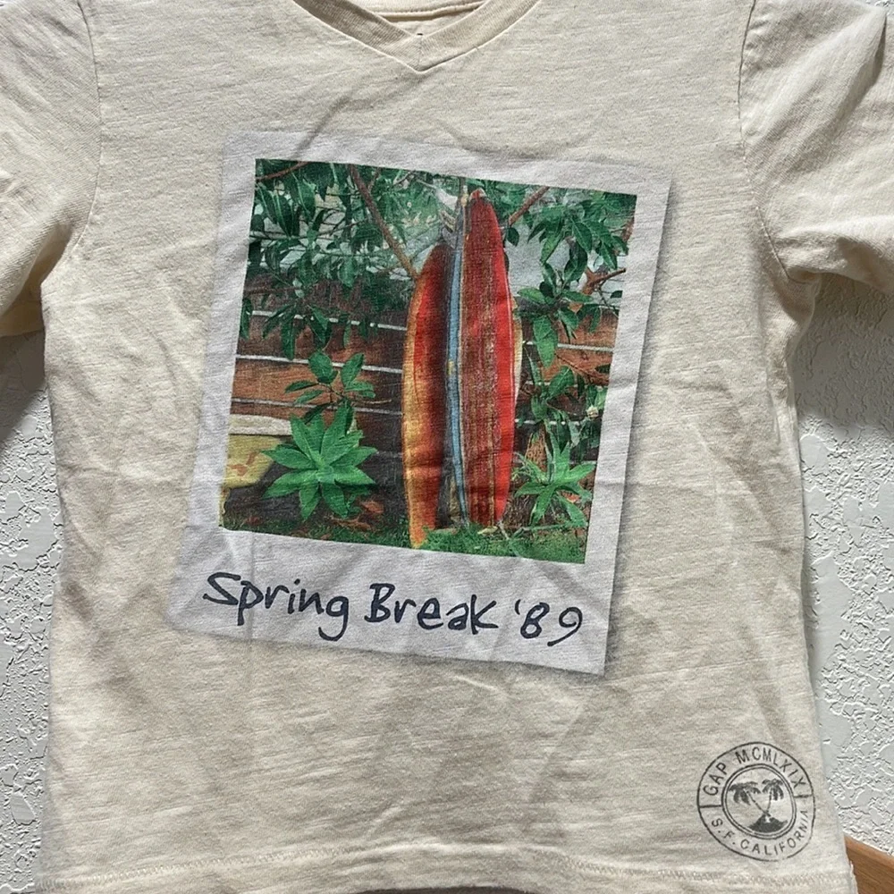 Baby Gap & Crazy 8 cream&tan boys set size 5 GUC..